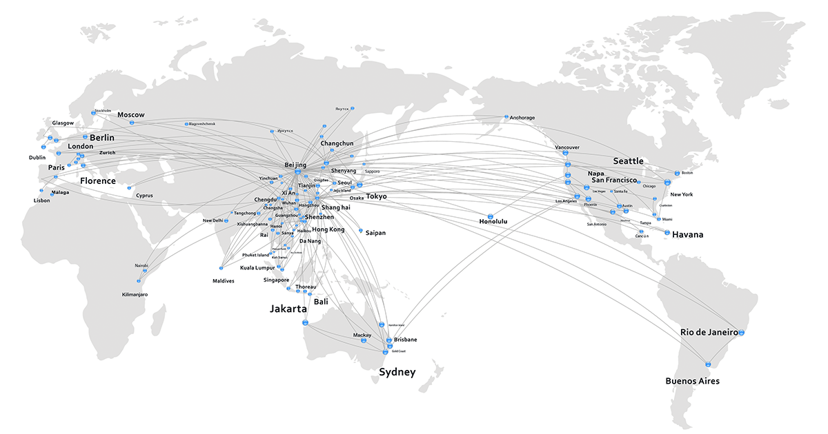 Enterprise sales network