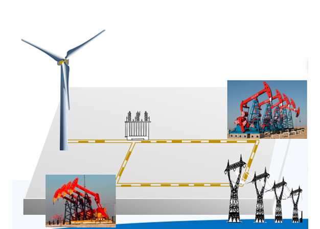 Oilfield microgrid scheme