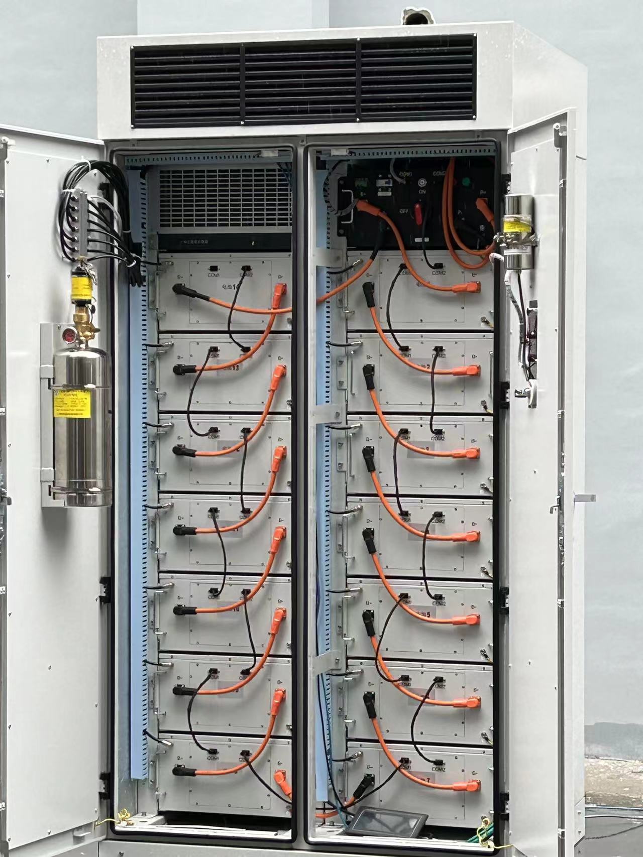 Batteries cabinet energy storage system