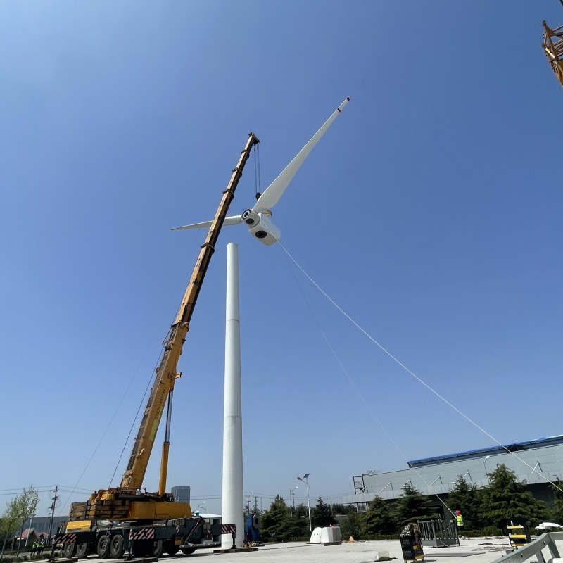 330KW wind turbines are grid-connected and off-grid with high quality for small wind farms, smart grids, and microgrid systems