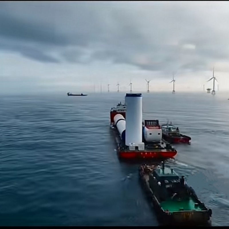 Smart wind power 6MW--18MW large wind turbine offshore wind farm digital wind farm design customized units, site investigation basic fine engineering design, intelligent operation and maintenance